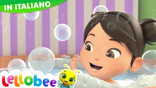 La Canzone Del Bagnetto v2 | Little Baby Bum | Moonbug Kids - Cartoni Animati