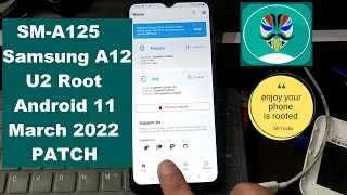 Samsung A12 U2 Root Android 11 |SM-A125F