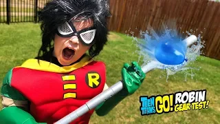Robin Teen Titans Go! To the Movies Gear Test & Toys Review for Kids!