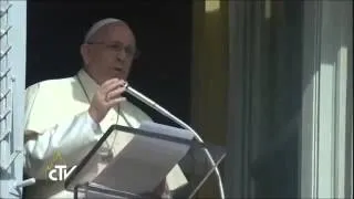 Angelus Domini - Papa Francisco - 09/02/2014 - Dublado pela Rádio Vaticano