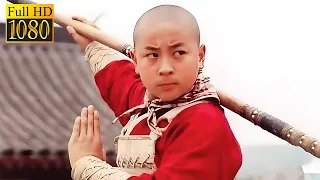 The 8-year-old monk was taught Dharma Stick by a senior monk, a great Master was born!