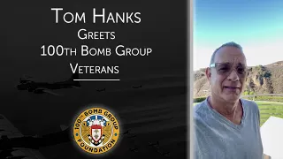 Tom Hanks Greets 100th Bomb Group Veterans