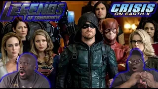 CRISIS ON EARTH X pt 4 {LEGENDS OF TOMORROW 3x8} REACTION!!