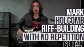 How to Craft a Long Riff with No Repetition - Mark Holcomb Lesson