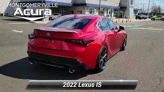 Used 2022 Lexus IS IS 350 F SPORT, Montgomeryville, PA 24A003020A