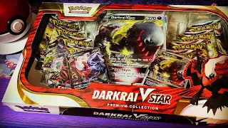 BLACK FRIDAY POKEMON CARDS!!! OPENING THE NEW DARKRAI VSTAR PREMIUM COLLECTION BOX FROM WALMART!!!