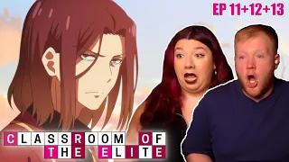 The mundanity of bullies and the throwing of hands || Classroom of the Elite S2 Eps 11-13 reaction