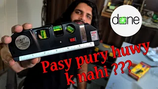 Pasy pury huwy k nahe?? | Laser Level Pro3 unboxing Review | Done