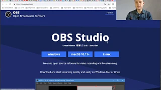 Как сделать запись экрана и веб камеры одновременно. OBS Studio