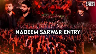 Nadeem Sarwar Entry | Ali Shanawar | Ali Jee | live karachi 2023 | new noha 2023