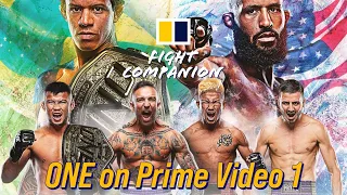 LIVE Fight Companion | ONE Championship on Prime Video 1 | SCMP Martial Arts