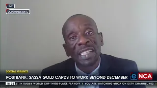 Social Grants | Postbank: SASSA gold cards to work beyond December