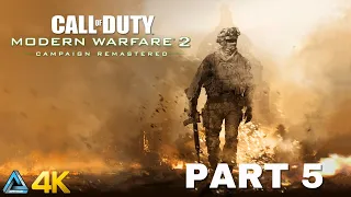 Call of Duty: Modern Warfare Remastered 2 Full Gameplay No Commentary in 4K Part 5 (Xbox One X)