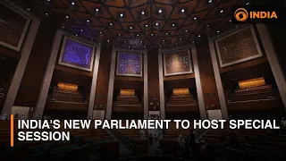 India's new parliament to host special session & more updates l DD India Live