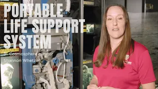 The Portable Life Support System with Curator Shannon Whetzel