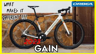 new orbea gain 2023 | E road bike with integrating lights and a power meter