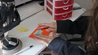 How I Make My Stickers For My Small Business ASMR