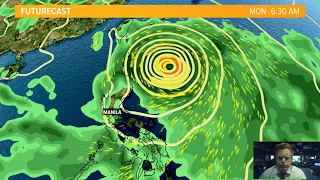 Typhoon Betty / Mawar Flood Forecast and Okinawa update (Monday Morning)