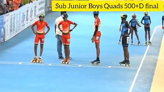 RSFI NATIONAL 2022: sub junior Boys (11-14yrs) Quads 500+D final