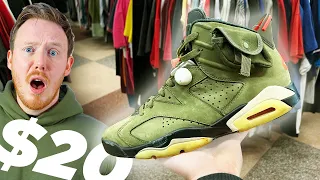 Top 10 SNEAKER THRIFT FINDS! $20 Sneaker Collection
