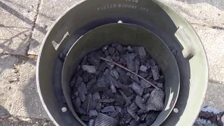 New Charcoal Gasifier First Run