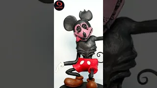 Labrat Mickey Horror Mod with clay | ClayCraft #shorts