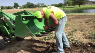 Heavy Hitch Toothbar Install and Demonstration on John Deere 1025R