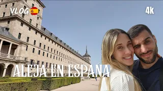 Descubre el Escorial: Viaje en Tren Antiguo hacia El Real Monasterio de San Lorenzo | Vlog de Viaje