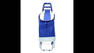 Господарська сумка візок на колесах для продуктів Складна ручна тачка сумка кравчучка для покупок