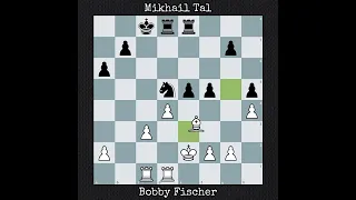 Bobby Fischer vs Mikhail Tal | Candidates Tournament (1962)