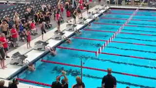 Camille Spink – 200M Medley Relay – 2019 NCSA Junior Nationals