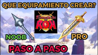 Que Piezas de Equipamiento Crear, Paso a Paso? - Rise of Kingdoms en Español