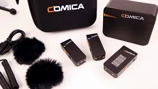 БЕСПРОВОДНОЙ ПЕТЛИЧНЫЙ МИКРОФОН С ALIEXPRESS - COMICA VIMO C - ДЛЯ iPhone, Android И НЕ ТОЛЬКО!