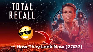 TOTAL RECALL (1990) CAST - PRIME & NOW [1990 vs. 2022]