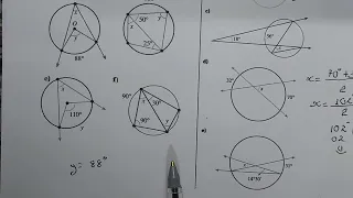 Relações métricas na circunferência