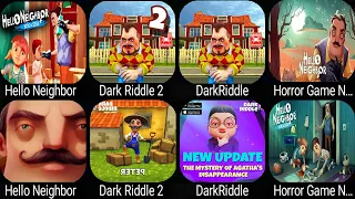 Dark Riddle,Hello Neighbor 3,Dark Riddle 3,Hello Neighbor,Horror Neighbor,Dark Riddle Update 21.1.0