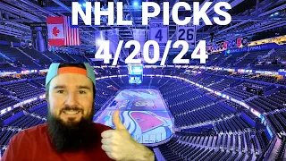 Free NHL Picks Today 4/20/24