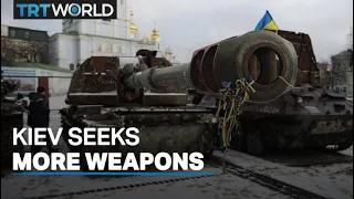 Fighting intensifies in east Ukraine, Kiev seeks more weapons