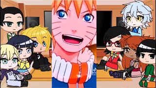 👒 Boruto and Friends react to Naruto, NaruHina, ... 👒 Gacha Club 👒 || 🎒 Naruto react Compilation 🎒