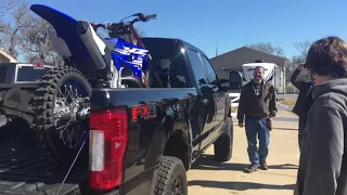 Kid gets surprised with a brand new dirt bike (emotional)