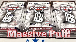 MONSTER HIT!  NEW RELEASE!  2022 TOPPS CHROME BEN BALLER!