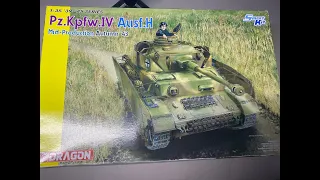 Dragon 1/35 Scale Panzer IV Ausf. H In-Box Review
