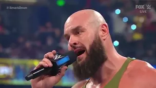 braun strowman attacks gunther and imperium WWE Smackdown 12/30/22