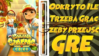 Ile Trzeba Grać Subway Surfers żeby przejść grę #shorts