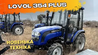 Огляд мінітрактора з кабіною LOVOL 354 Plus 🚜 | Основні його характеристики 👀