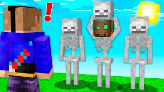 ADIVINA el ESCONDITE del VERDADERO TROLERO en MINECRAFT 😂😱 MINECRAFT ALEATORIO