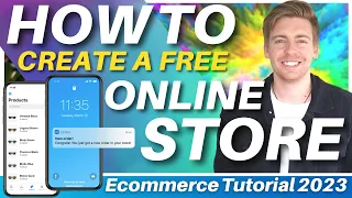 How To Create A Free Online Store In 2023 | eCommerce Tutorial for Beginners