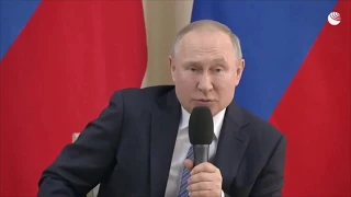 Встреча предпринимателей с Владимиром Путиным 26 марта 2020 года