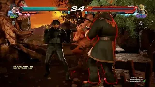 Hwoarang is in his own Class ending rounds