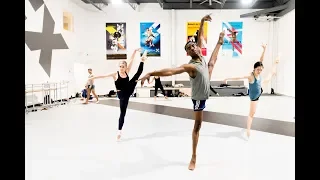 BalletX in the studio with Nicolo Fonte